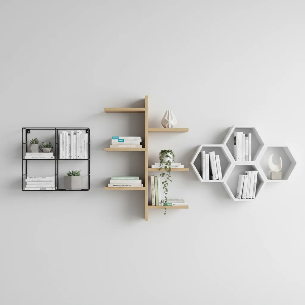 Top 7 Wall-Mounted Bookshelves for Space-Saving Storage